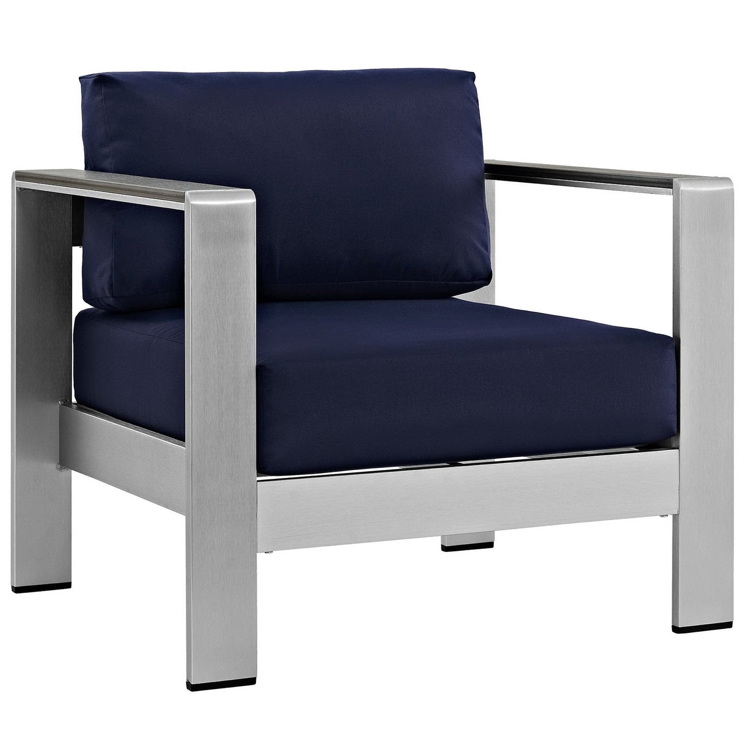 Shore 3 Piece Outdoor Aluminum Furniture Set