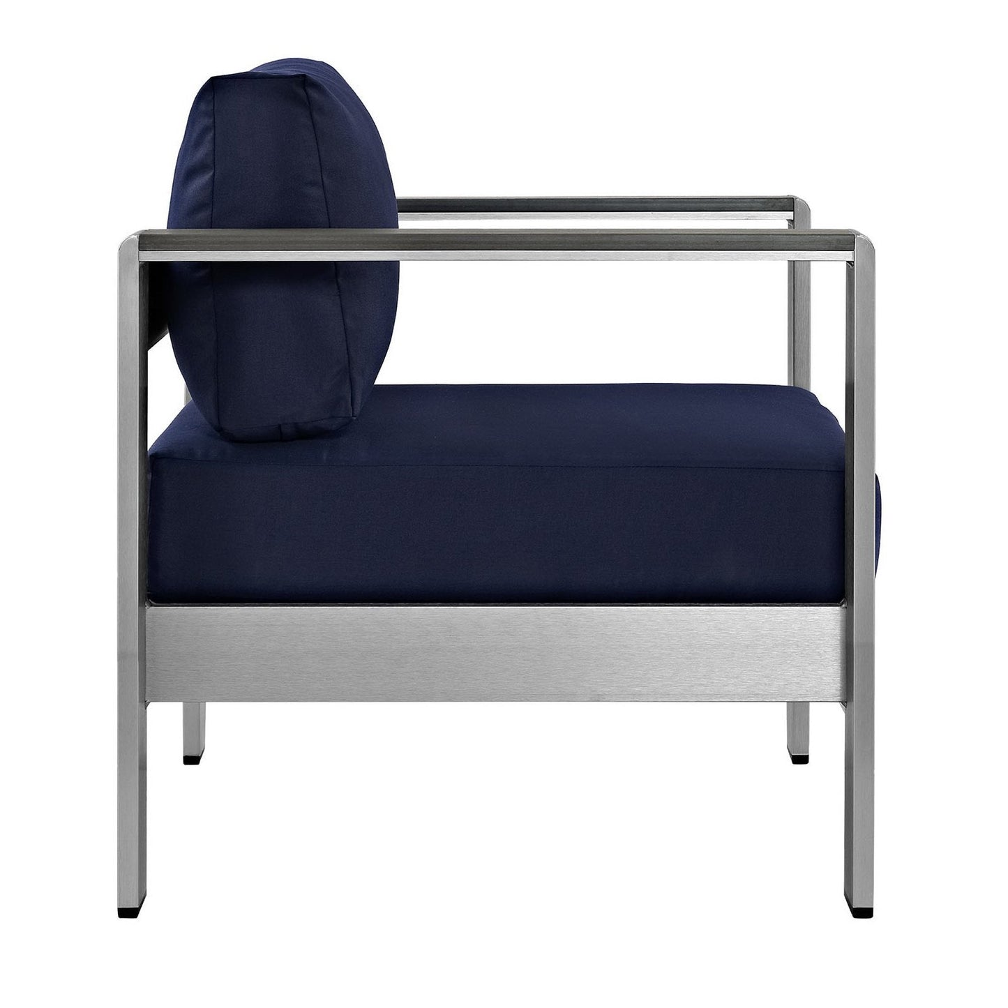 Shore 3 Piece Outdoor Aluminum Furniture Set