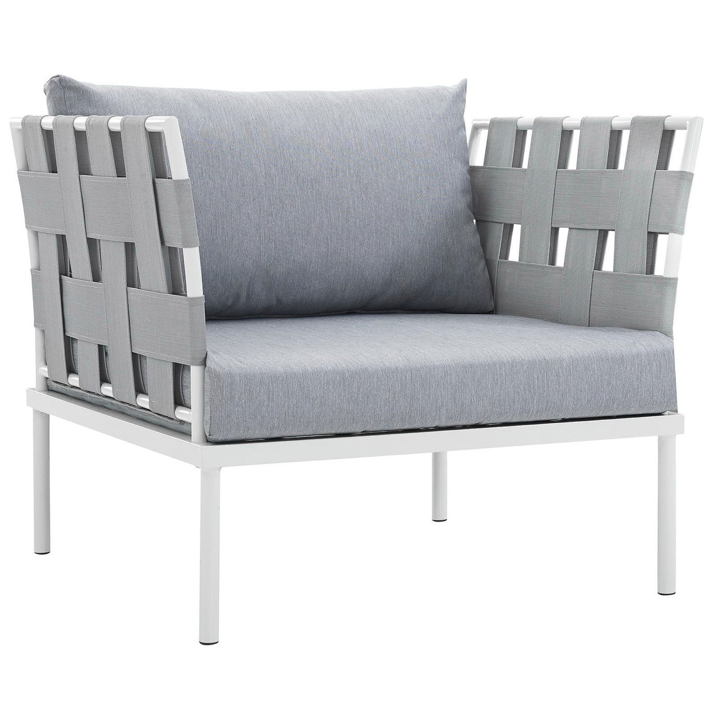 Harmony Outdoor Aluminum Armchair by Modway