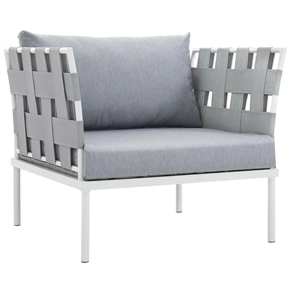 Harmony Outdoor Aluminum Armchair by Modway