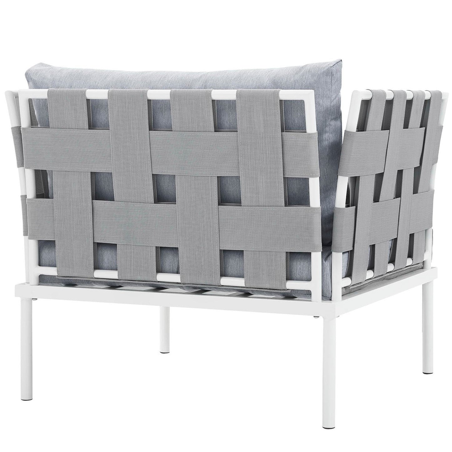Harmony Outdoor Aluminum Armchair by Modway