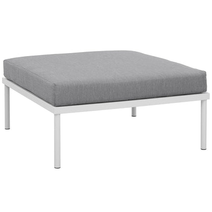 Harmony Outdoor Aluminum Patio Ottoman by Modway