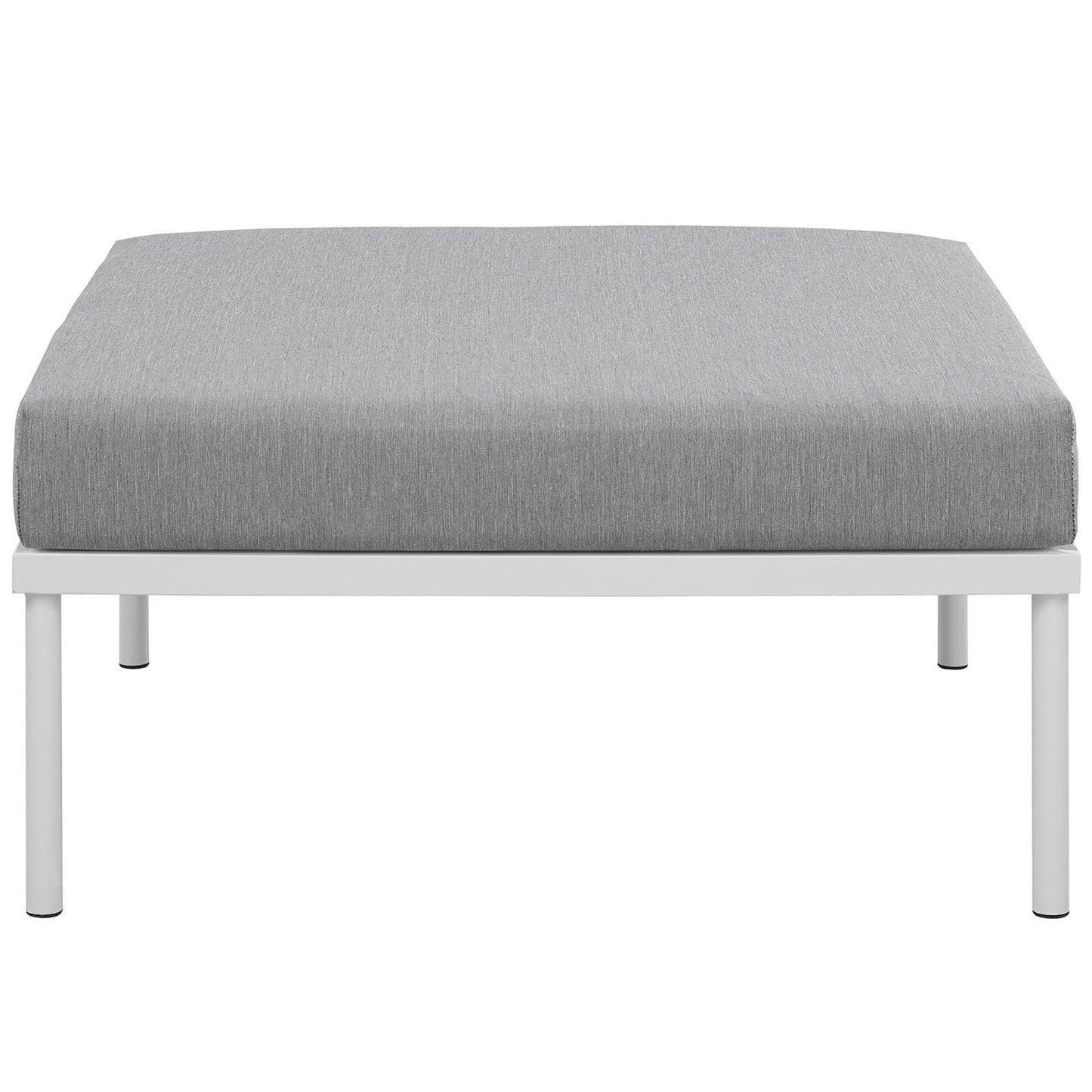 Harmony Outdoor Aluminum Patio Ottoman by Modway