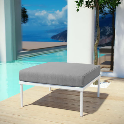 Harmony Outdoor Aluminum Patio Ottoman by Modway