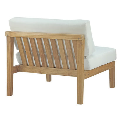 Bayport Outdoor Teak Armless Chair for Patio