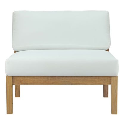 Bayport Outdoor Teak Armless Chair for Patio