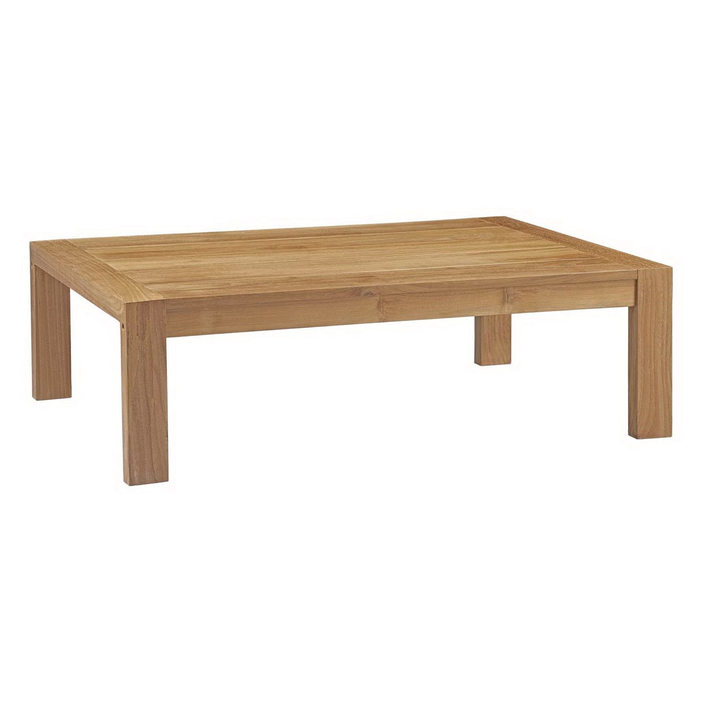 Upland Outdoor Teak Coffee Table for Patios