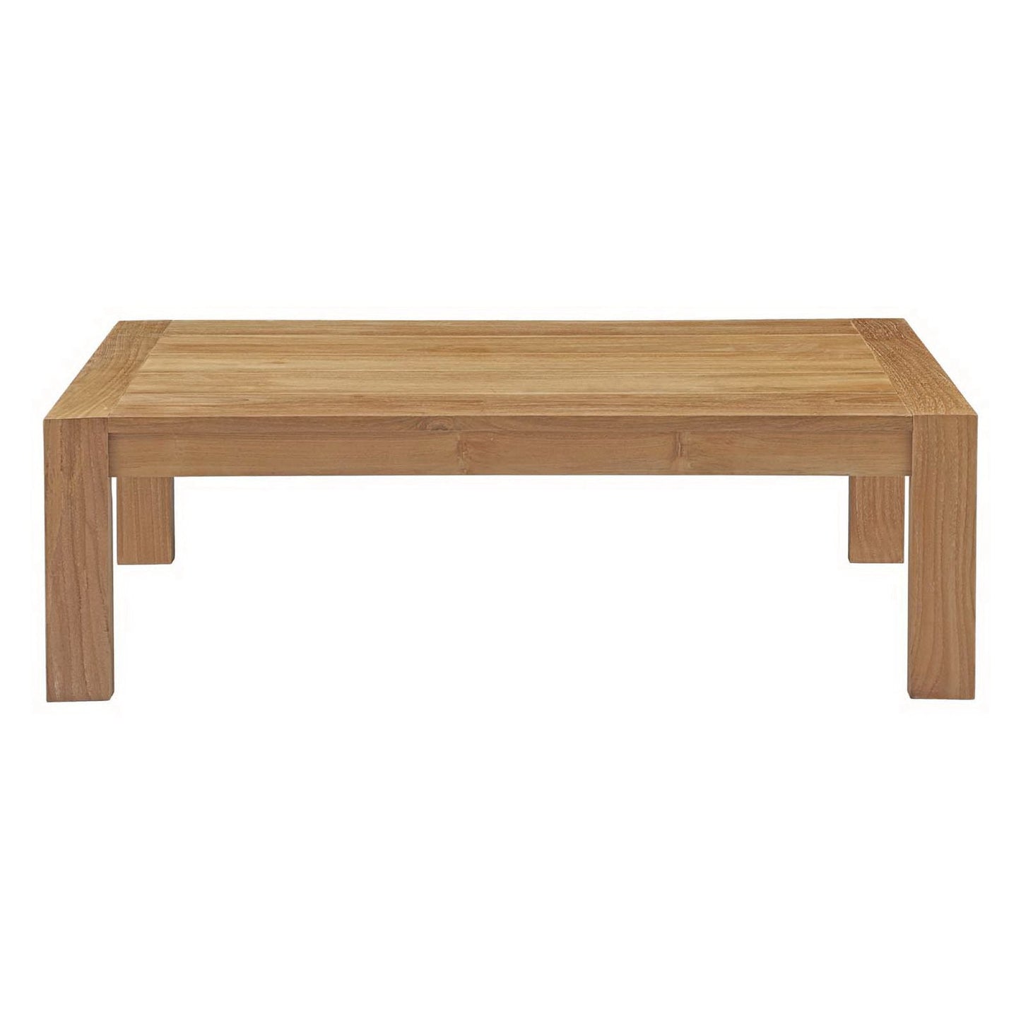 Upland Outdoor Teak Coffee Table for Patios