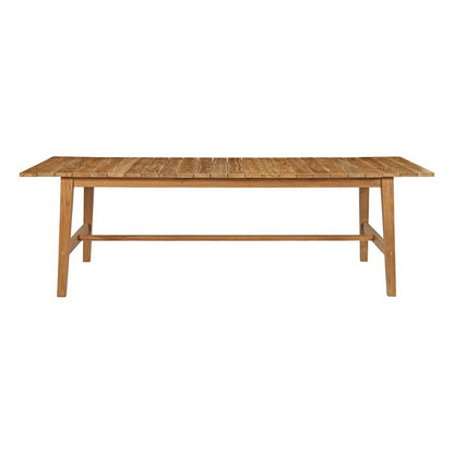 Modway Dorset Teak Table and Simple Patio Style