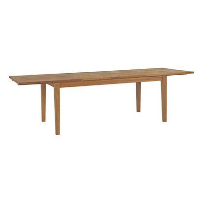 The Modway Marina Outdoor Teak Dining Table