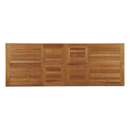 The Modway Marina Outdoor Teak Dining Table