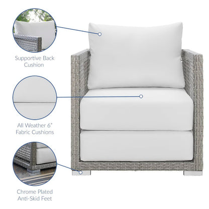 Aura Rattan Outdoor Patio Armchair by Modway