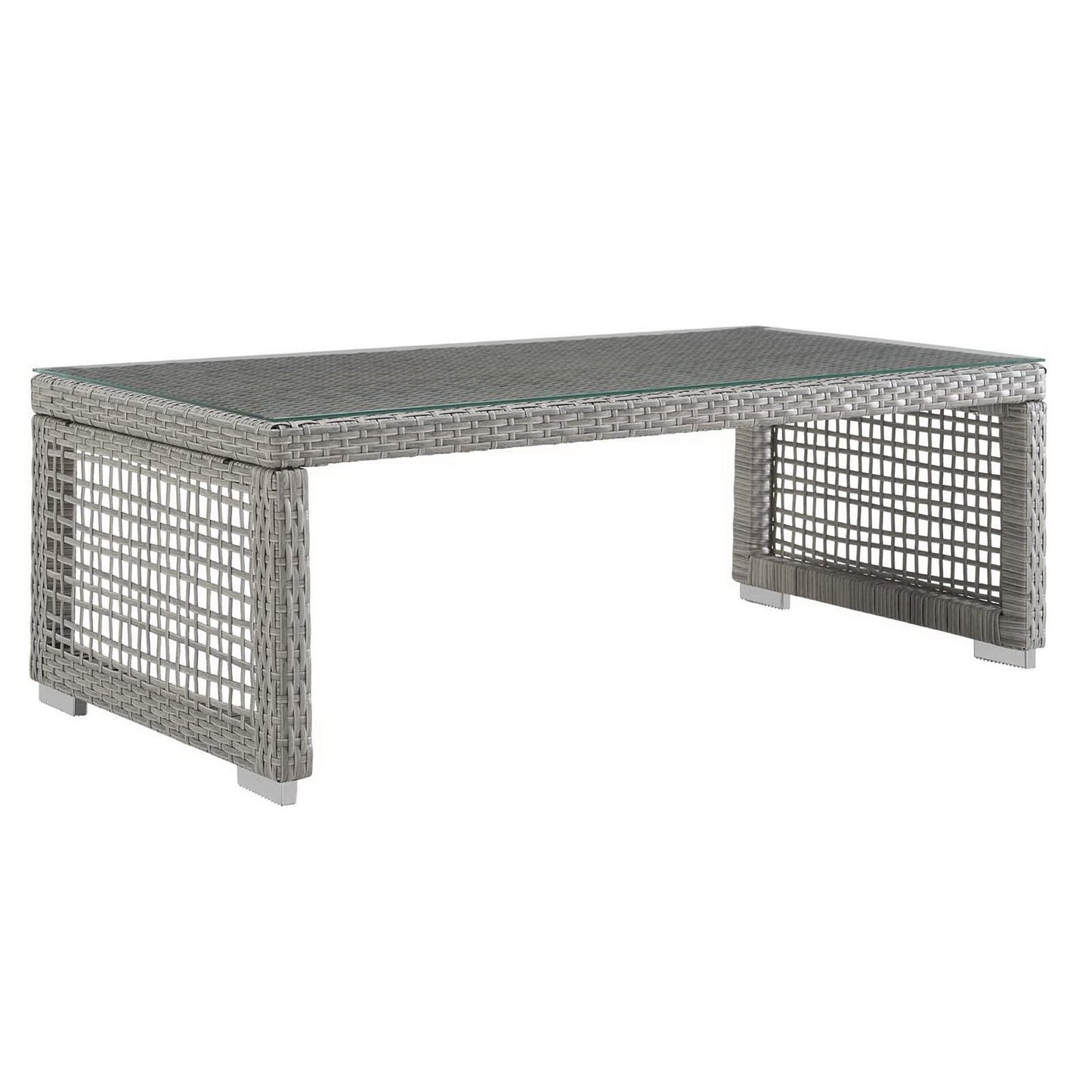 Aura Rattan Outdoor Coffee Table by Modway