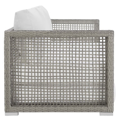 Aura Outdoor Patio Wicker and Rattan Sofa