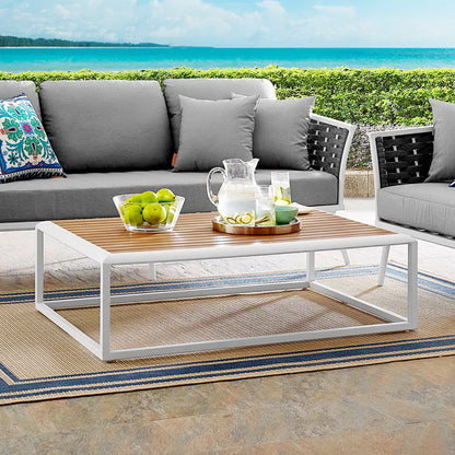 Stance Outdoor Aluminum Coffee Table by Modway