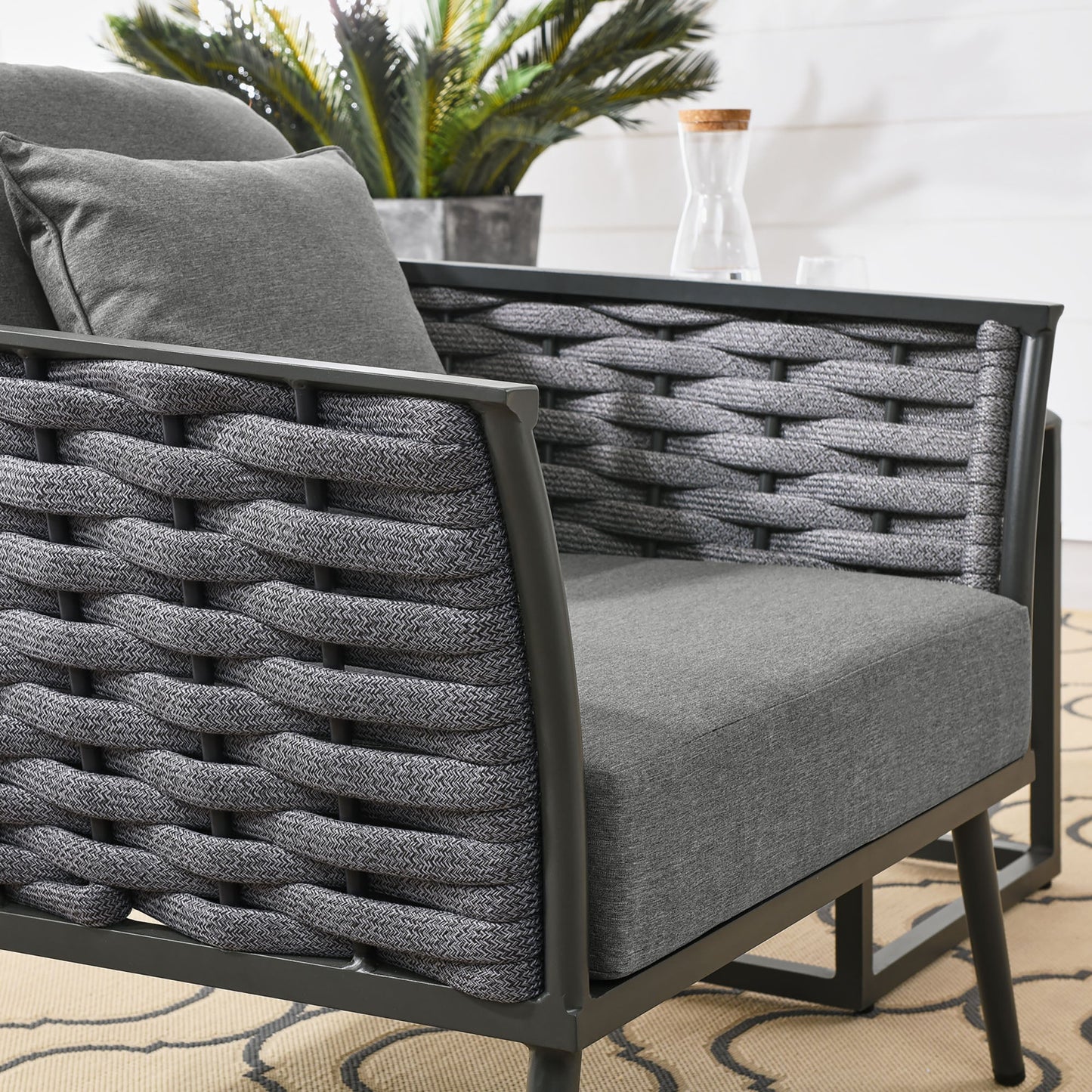 Modway Stance Outdoor and Patio Aluminum Chair