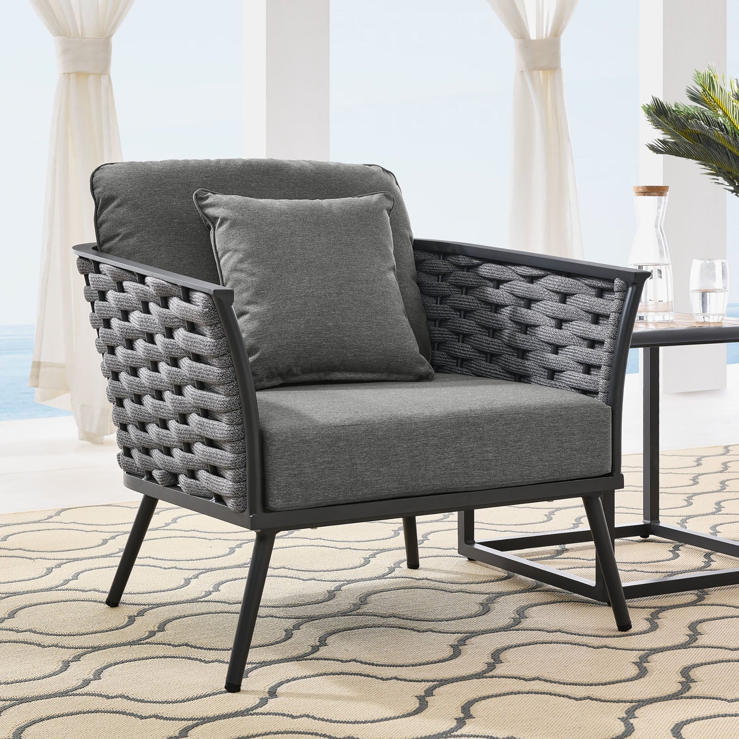 Modway Stance Outdoor and Patio Aluminum Chair