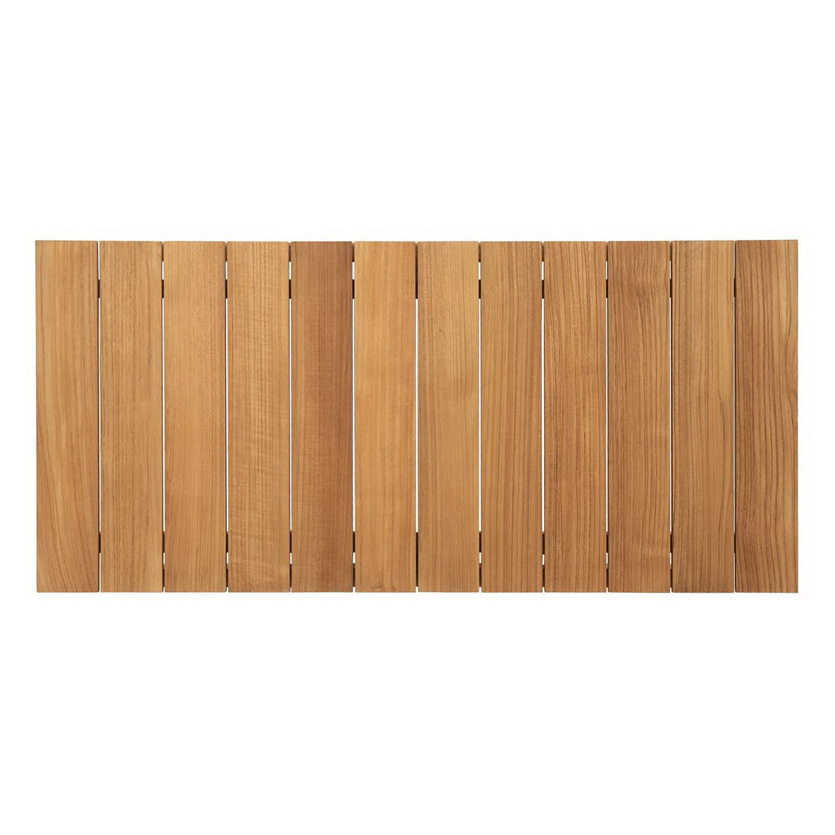 Bayport 6 Piece Outdoor Patio Teak Set by Modway natural teak wood slat panels on Tampa Home & Garden Store
