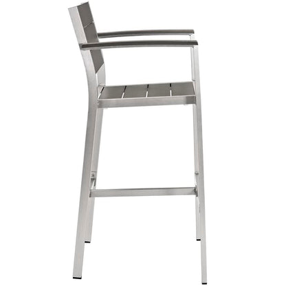 Modway Shore Outdoor Patio Bar Stools for 2
