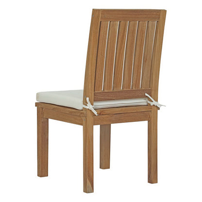 Modway 7 Piece Teak Outdoor Patio Dining Set