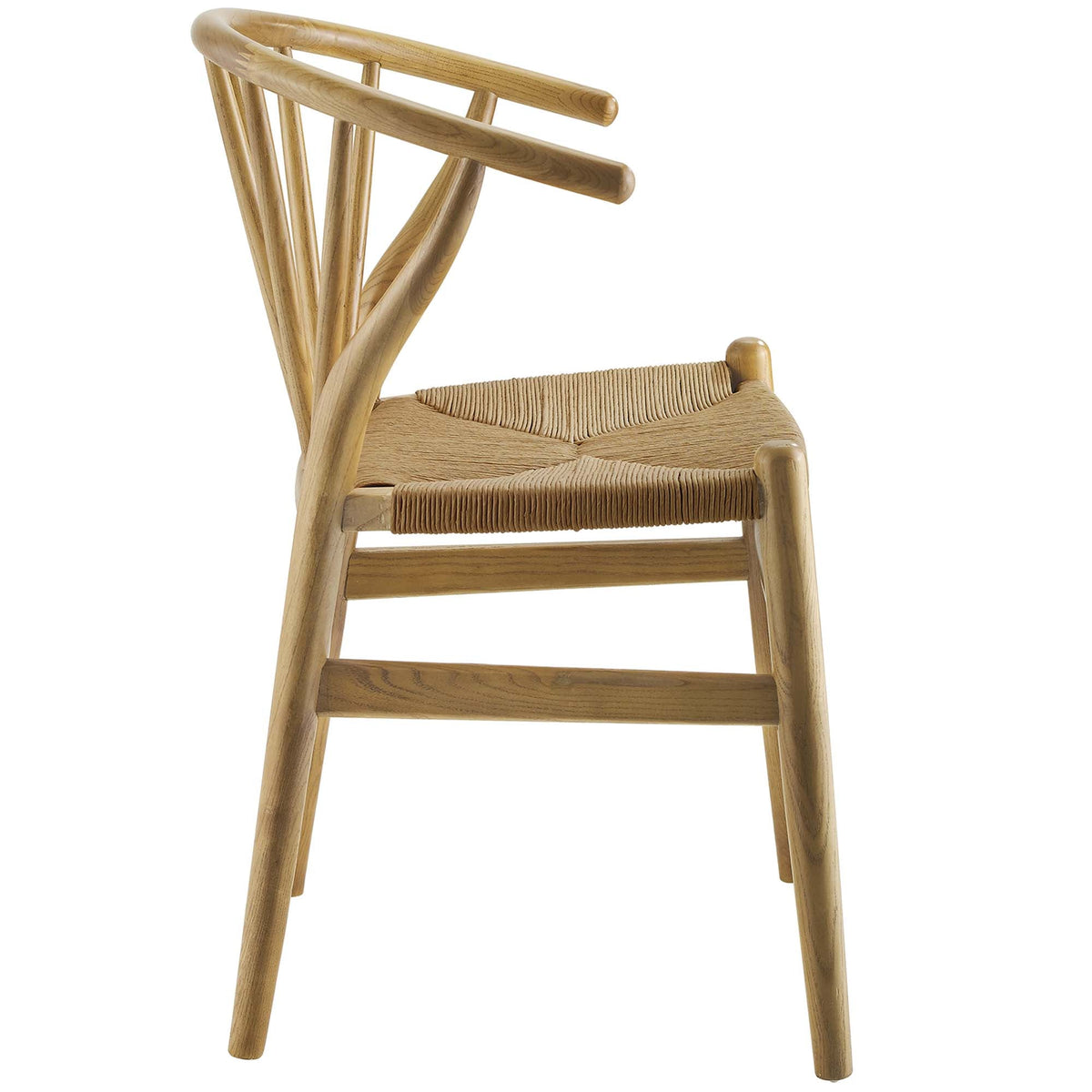 Flourish Spindle Wood Dining Side Chair with woven seat Modway on Tampa Home & Garden Store