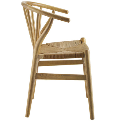 Flourish Spindle Wood Dining Side Chair with woven seat Modway on Tampa Home & Garden Store