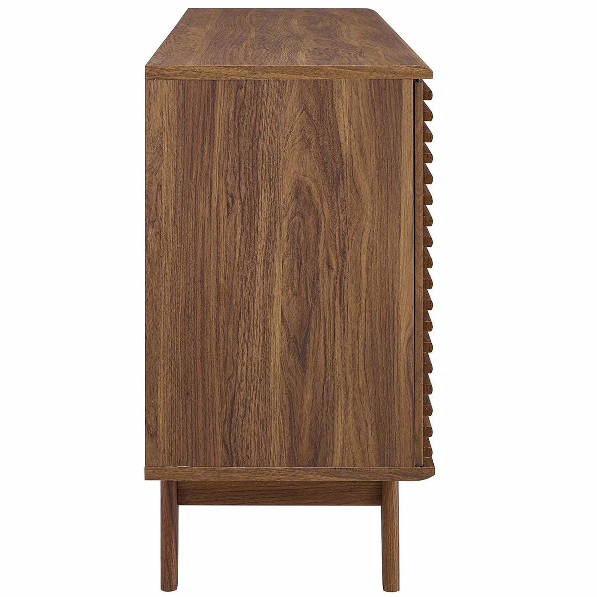 Render 63in sideboard buffet by Modway in warm walnut wood with clean rectangular profile on Tampa Home & Garden Store