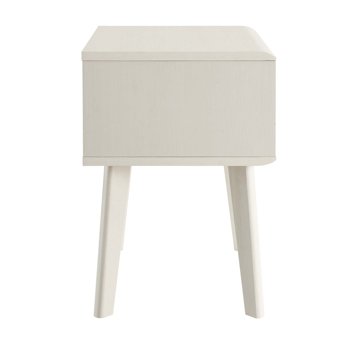 Render End Table by Modway, light beige wooden nightstand with tapered legs on Tampa Home & Garden Store