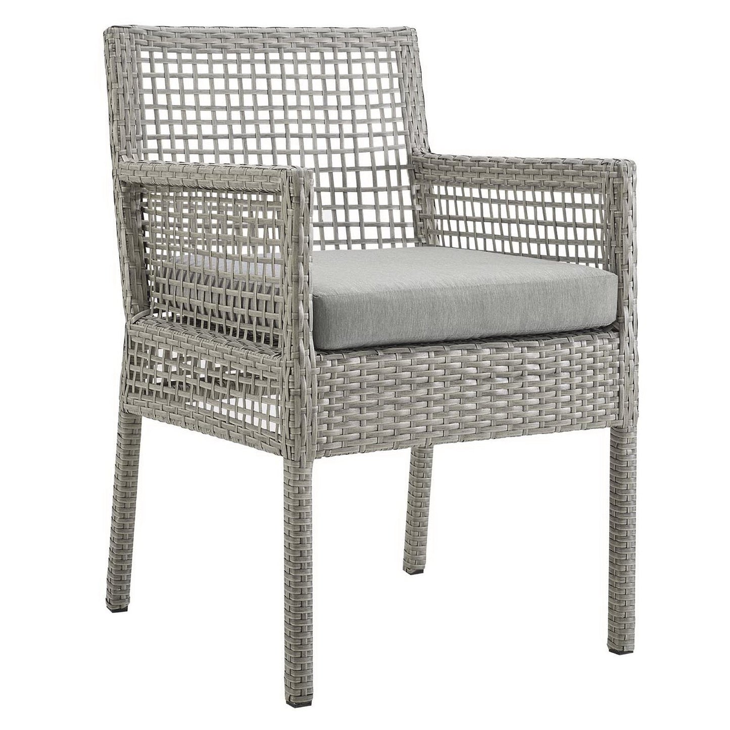 Aura Outdoor Patio Wicker Armchair Set of 2