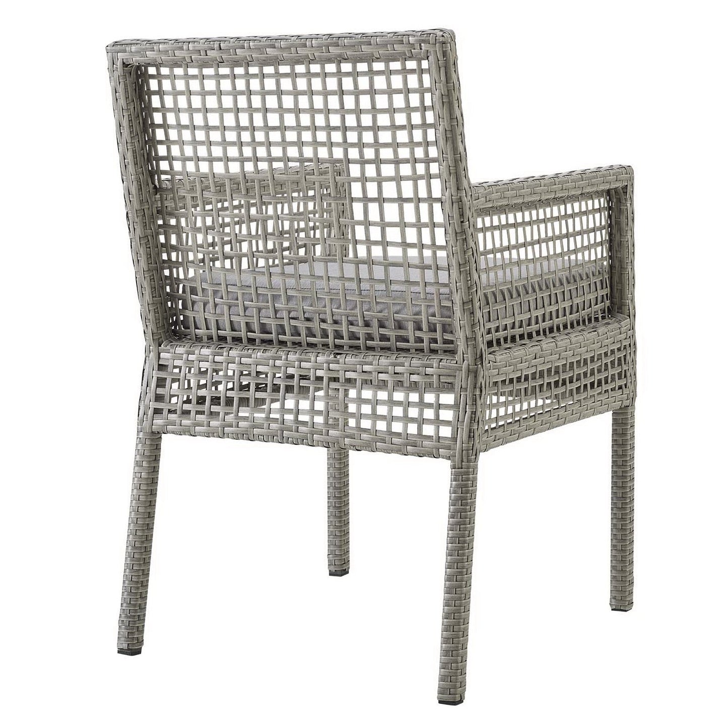 Aura Outdoor Patio Wicker Armchair Set of 2