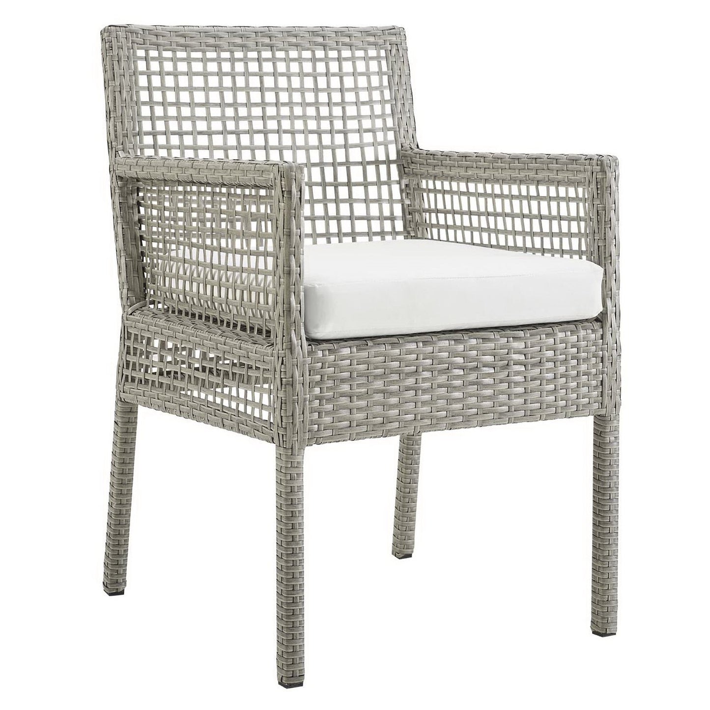 Aura Outdoor Patio Wicker Armchair Set of 2