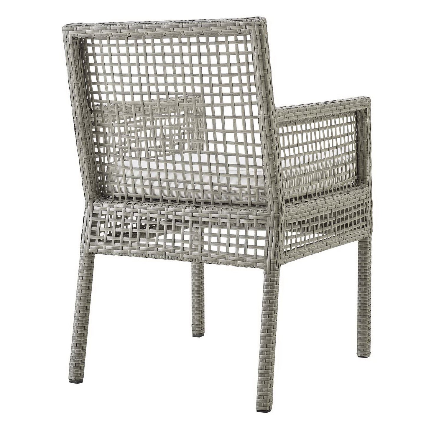 Aura Outdoor Patio Wicker Armchair Set of 2