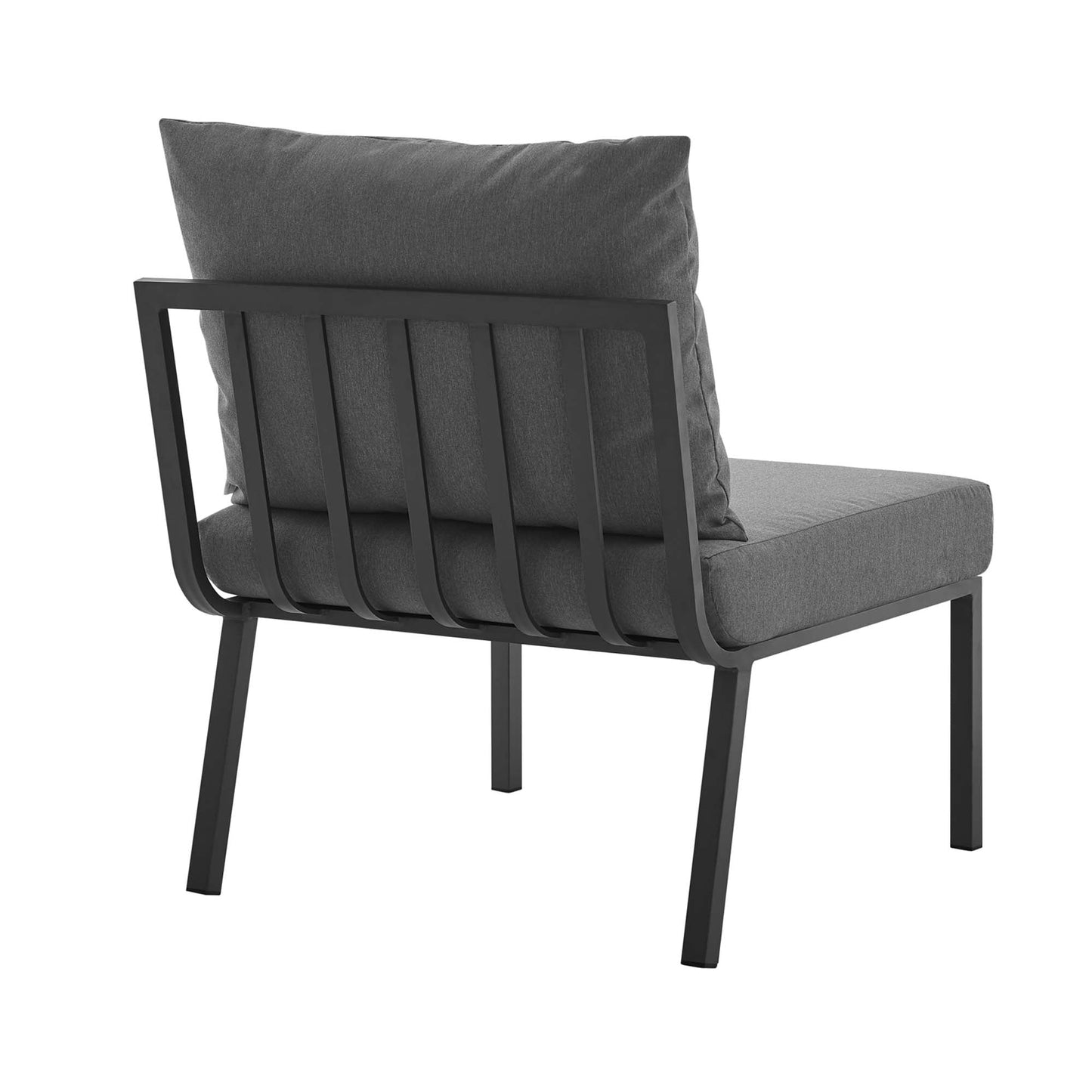 Modway Outdoor Patio Aluminum Armless Chair