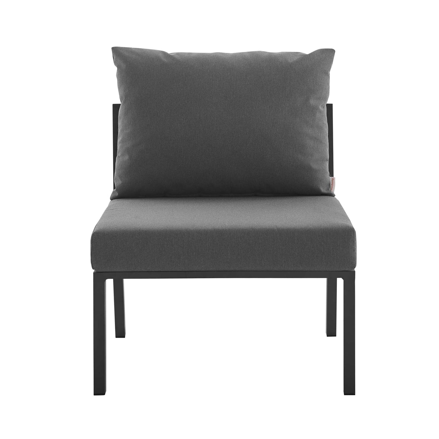 Modway Outdoor Patio Aluminum Armless Chair