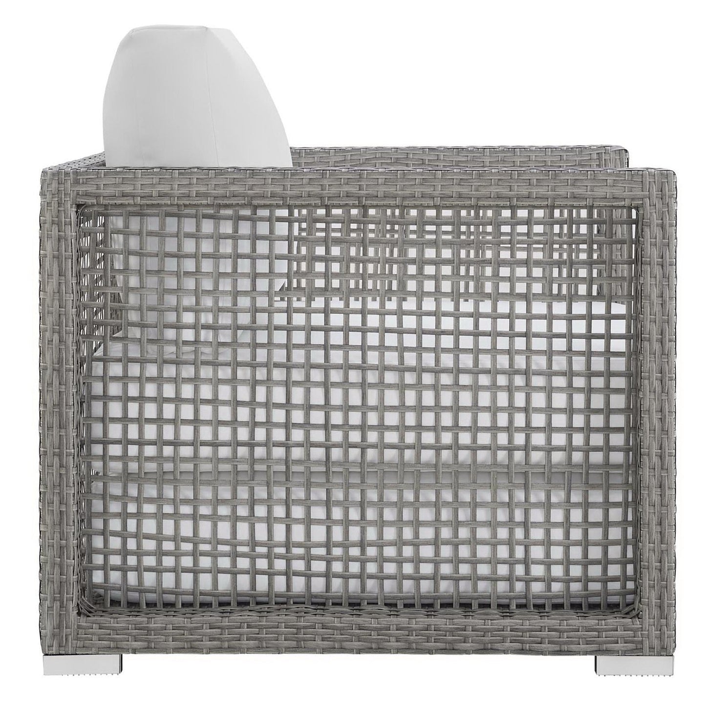 Aura 3 Piece Outdoor Wicker And Rattan Set