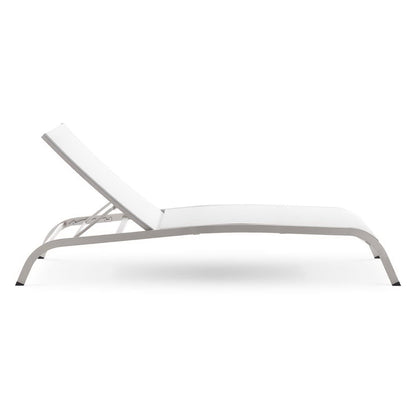 Modway Savannah Mesh Outdoor Lounge Chair and