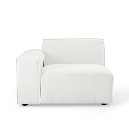 Restore Left-Arm Sectional Sofa Chair white upholstered living room furniture by Modway on Tampa Home & Garden Store