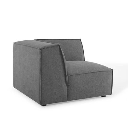 Restore sectional sofa corner chair gray fabric upholstery modern living room by HouseOfZazla on Tampa Home & Garden Store