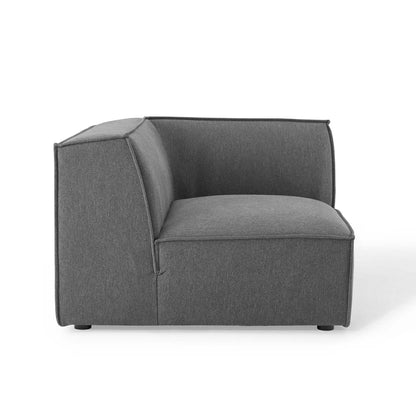 Restore Sectional Sofa Corner Chair in charcoal gray fabric upholstery on Tampa Home & Garden Store