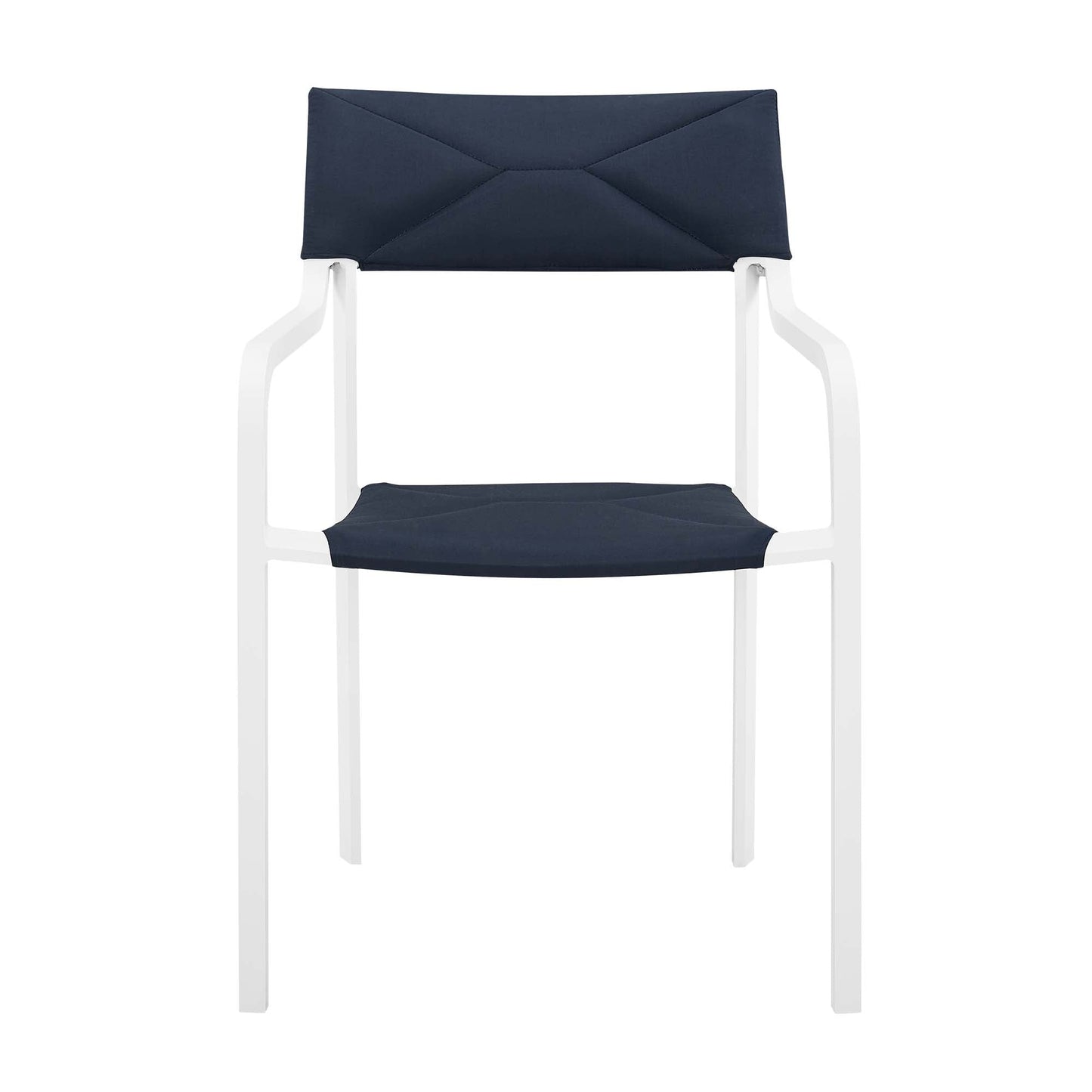 Raleigh Outdoor Aluminum Patio Armchair Set of 2