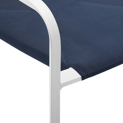 Raleigh Outdoor Aluminum Patio Armchair Set of 2
