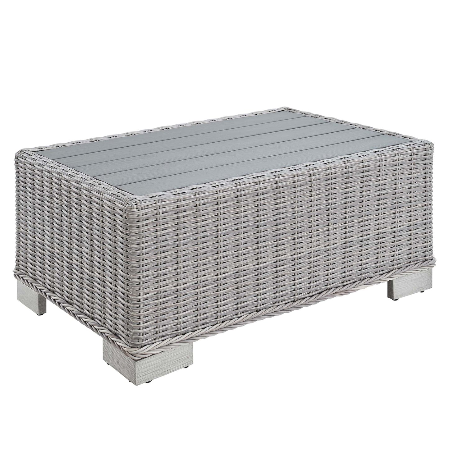 Modway Conway 32 Outdoor Rattan Coffee Table