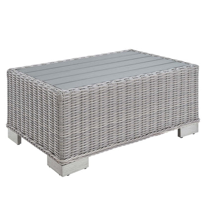 Modway Conway 32 Outdoor Rattan Coffee Table