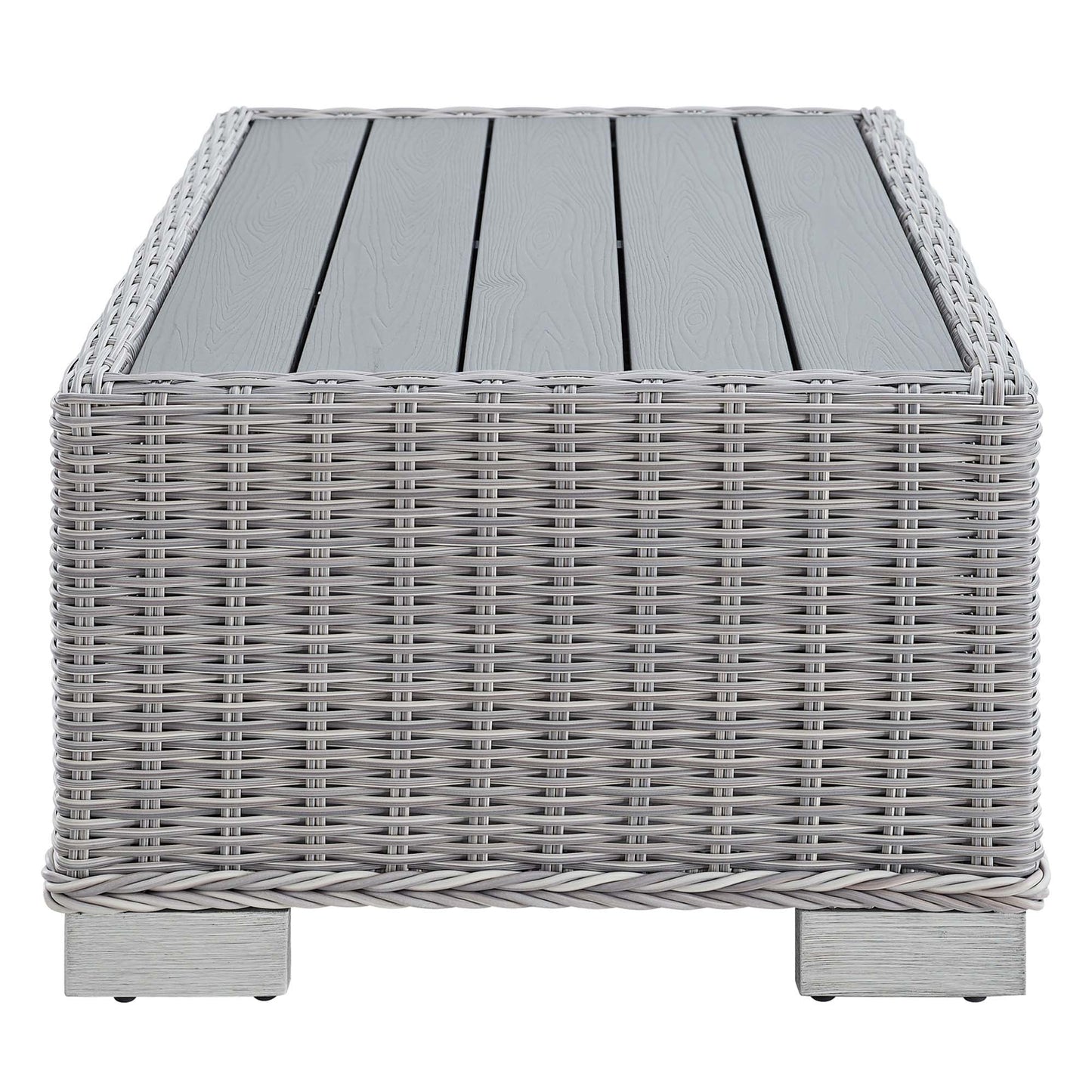 Modway Conway 32 Outdoor Rattan Coffee Table