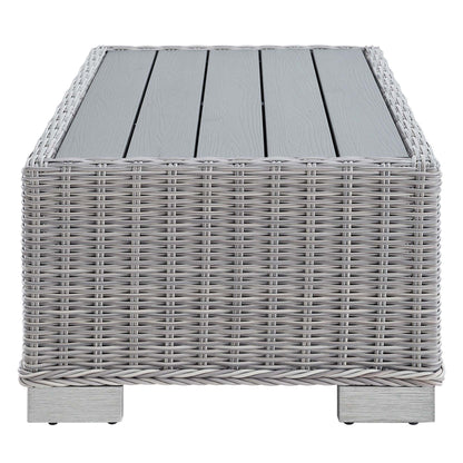 Modway Conway 32 Outdoor Rattan Coffee Table