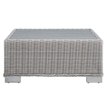 Modway Conway 32 Outdoor Rattan Coffee Table