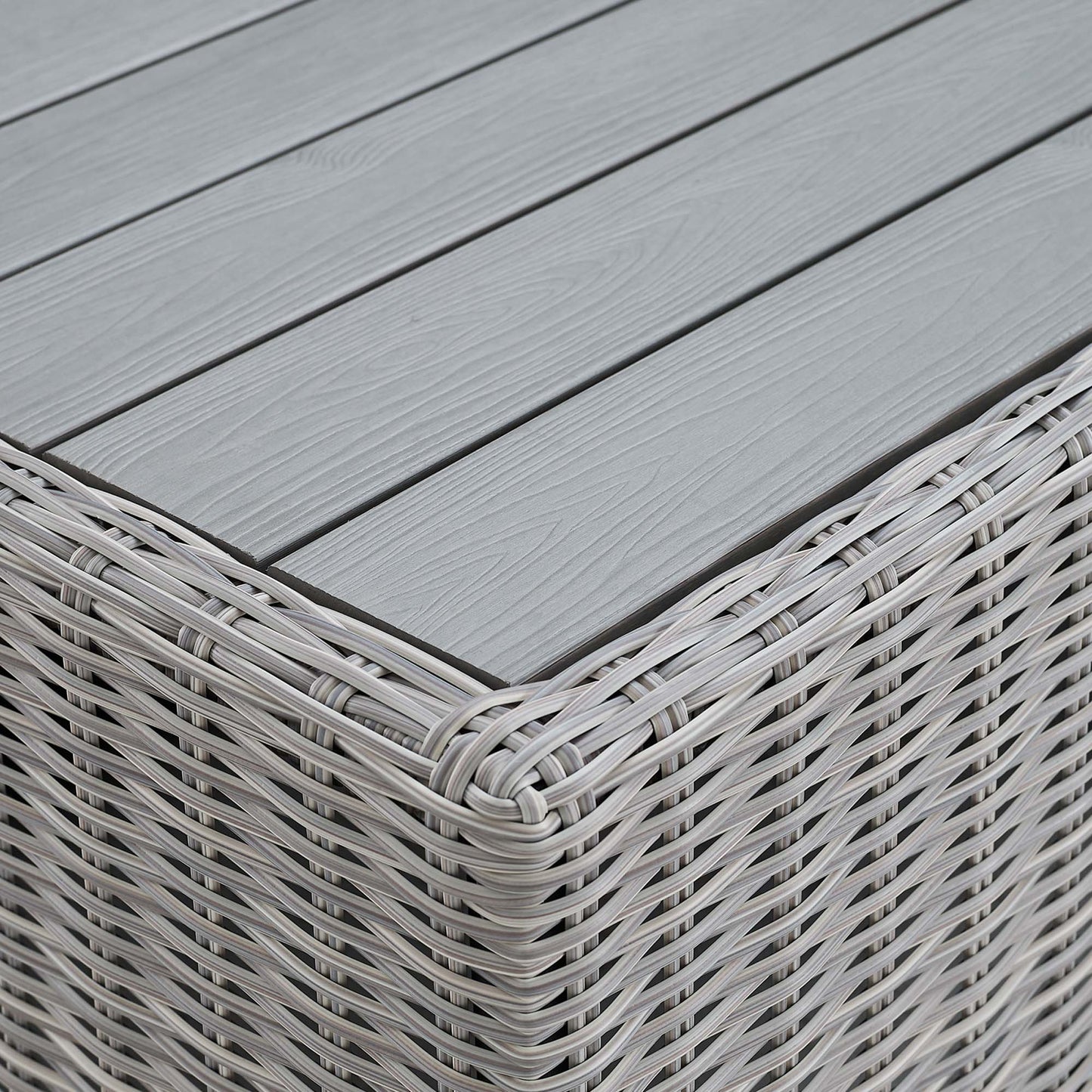 Modway Conway 32 Outdoor Rattan Coffee Table