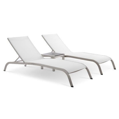 Savannah 3 Piece Outdoor Textilene Mesh Set
