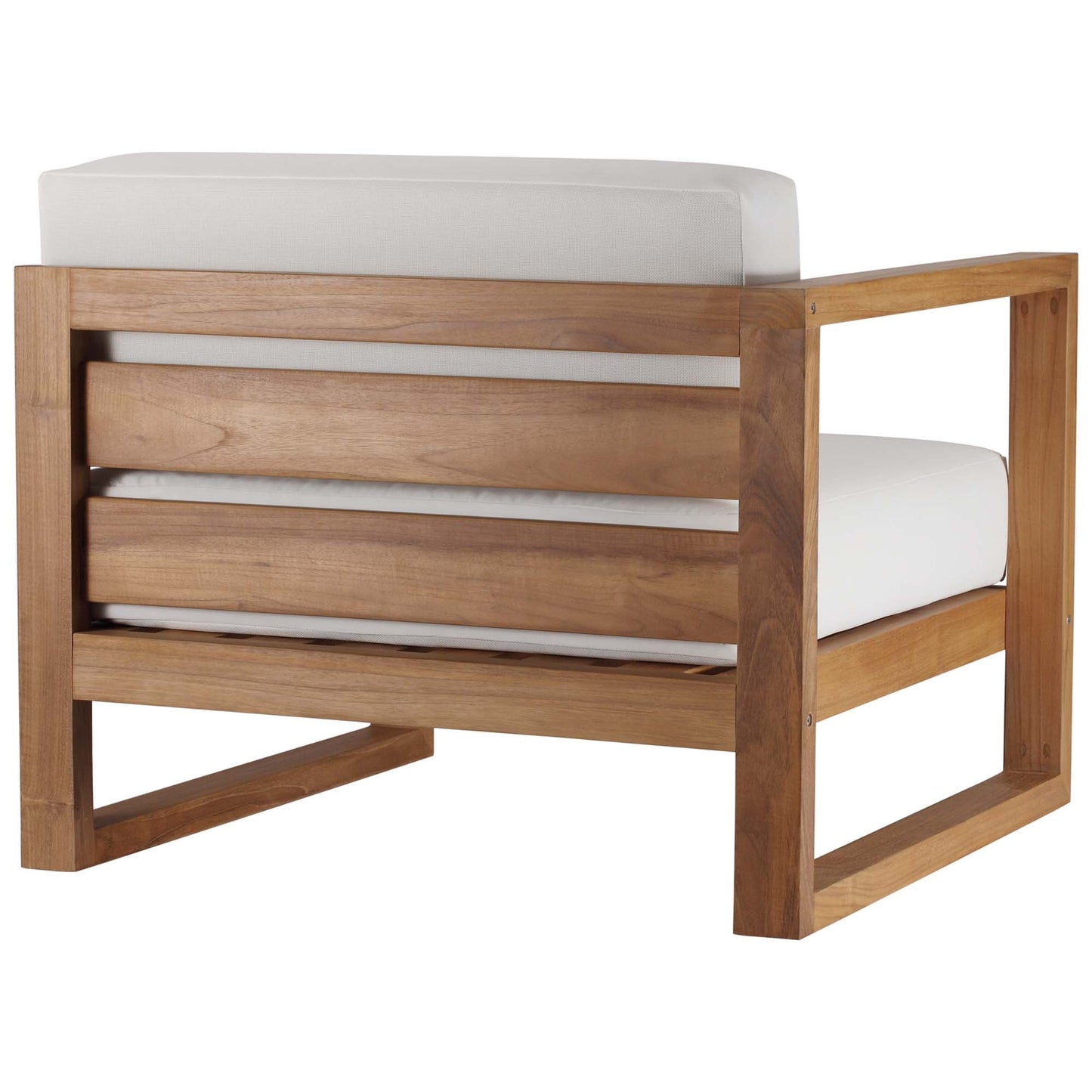 Upland Outdoor Teak Left Arm Chair by Modway