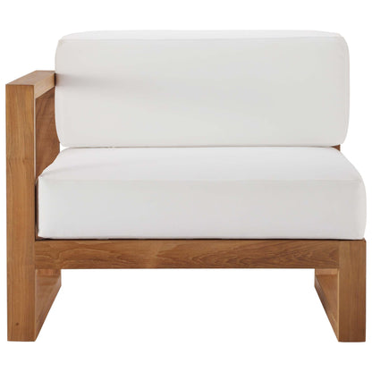 Upland Outdoor Teak Left Arm Chair by Modway